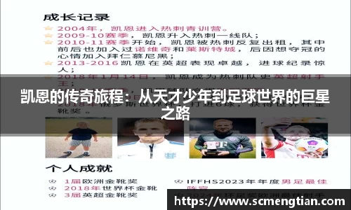凯恩的传奇旅程：从天才少年到足球世界的巨星之路